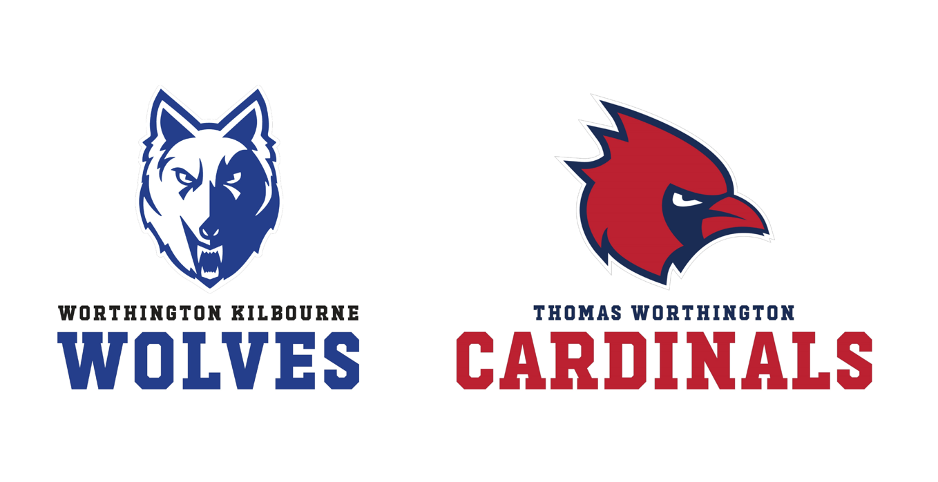 Cardinal and Wolf Logos